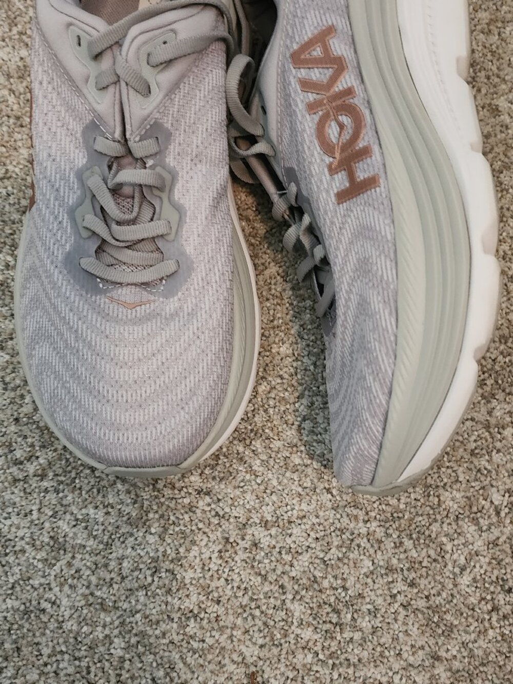 Brand New - Never walked in for indoor or out.  Just out of the box